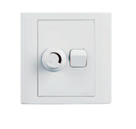 Dimer đèn đơn 500W WXED1R500 Hager