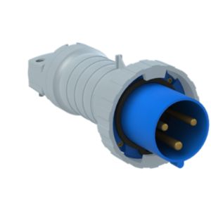 Phích cắm công nghiệp 2P+E 63A IP67 ABB