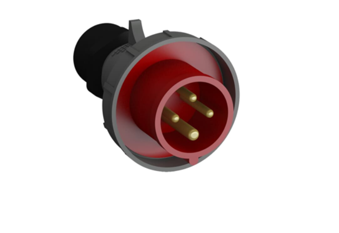 Phích cắm công nghiệp 3P+E 32A IP67 ABB