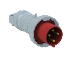 Phích cắm công nghiệp 3P+E 63A IP67 ABB