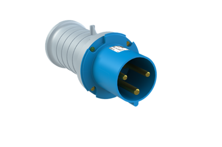 Phích cắm công nghiệp 2P+E 63A IP44 ABB