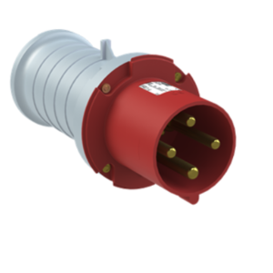 Phích cắm công nghiệp 3P+E 63A IP44 ABB
