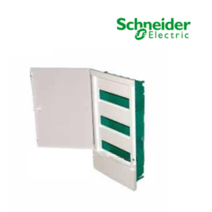Tủ điện nhựa âm tường 36 đường cửa trắng MIP22312 Schneider