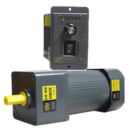 Động cơ AC – 220V 1 pha (Kèm hộp giảm tốc – điều tốc)