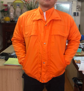 Áo bảo hộ 3 lớp màu cam
