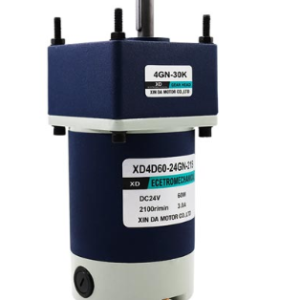 Động cơ DC giảm tốc 24V - 60W (số vòng quay 400 vòng/phút)