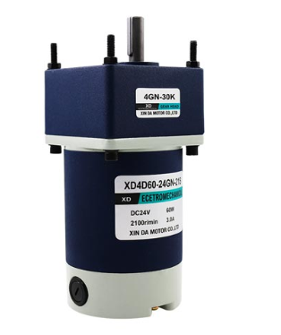 Động cơ DC giảm tốc 24V - 60W (số vòng quay 400 vòng/phút)