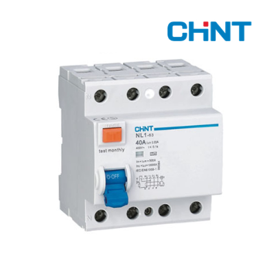 RCCB 4P 40A 6KA 300MA Chint Cầu dao chống giật