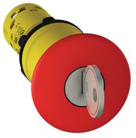 Nút dừng khẩn cấp Ø40 mở bằng chìa khóa loại XB7