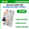 RCBO DoBo Hàn Quốc 2P  40A 30mA Aptomat Chống Giật