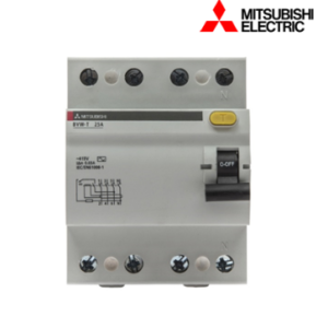 RCCB BVW-T 4P 63A 100mA Mitsubishi Cầu dao chống dòng rò
