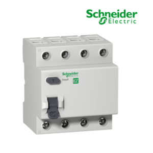 RCCB Easy9 4P 63A 400V 30MA EZ9R34463 Schneider Cầu dao chống giật
